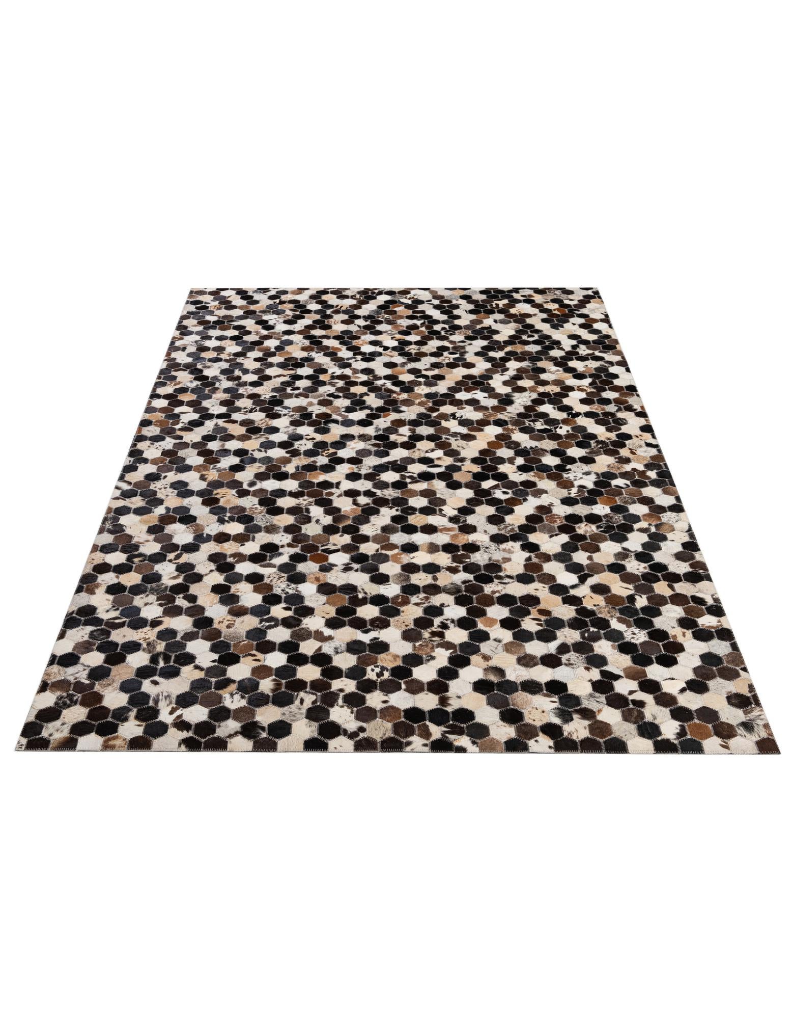 5' 1 x 7' 11 Cowhide - Patchwork Rug