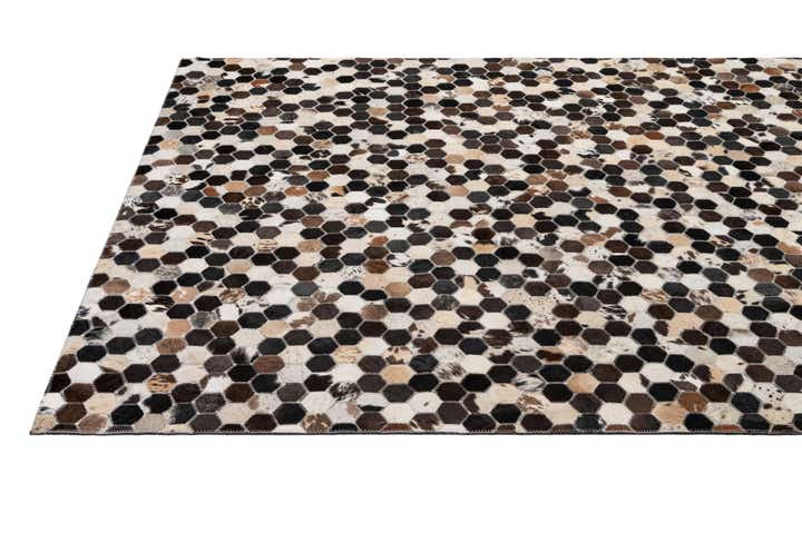 5' 1 x 7' 11 Cowhide - Patchwork Rug