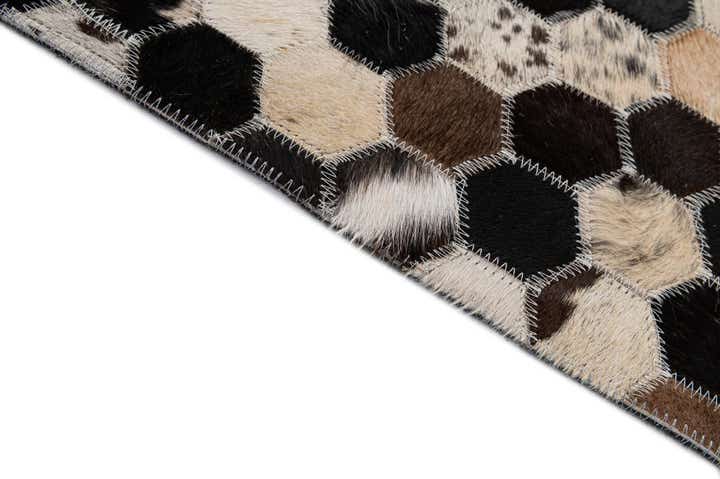 5' 1 x 7' 11 Cowhide - Patchwork Rug