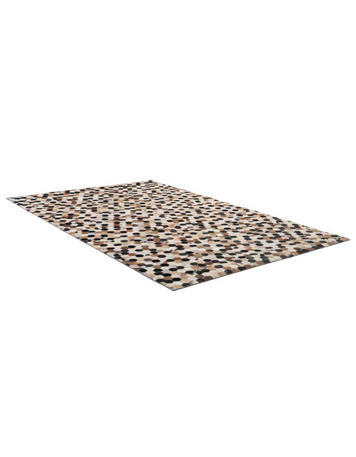 5' 1 x 7' 11 Cowhide - Patchwork Rug