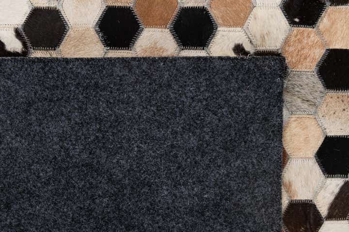 5' 1 x 7' 11 Cowhide - Patchwork Rug