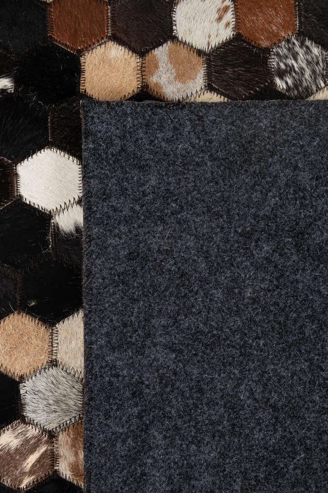 5' 1 x 8' Cowhide - Patchwork Rug