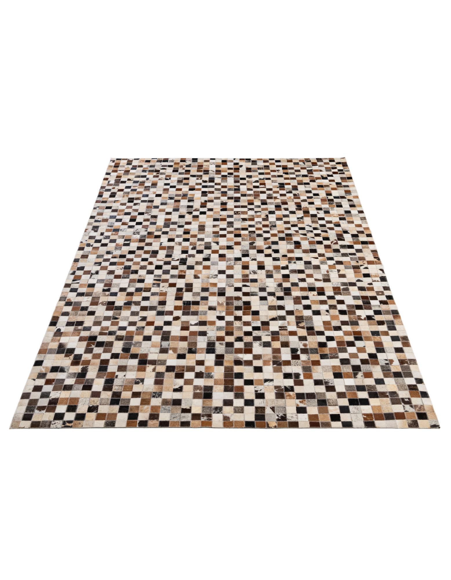 4' 11 x 7' 10 Cowhide - Patchwork Rug