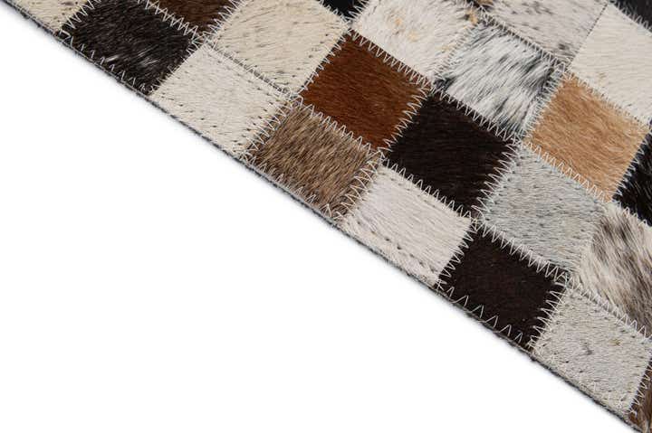 5' x 7' 11 Cowhide - Patchwork Rug