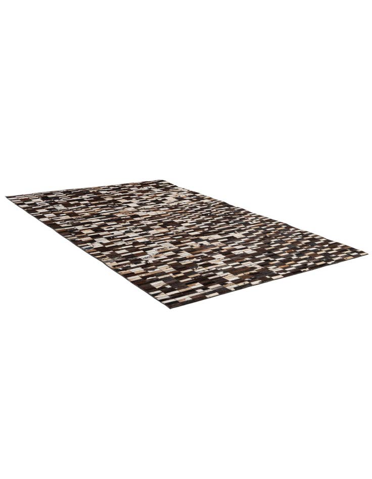 Detail image of 5' x 7' 11 Cowhide - Patchwork Rug