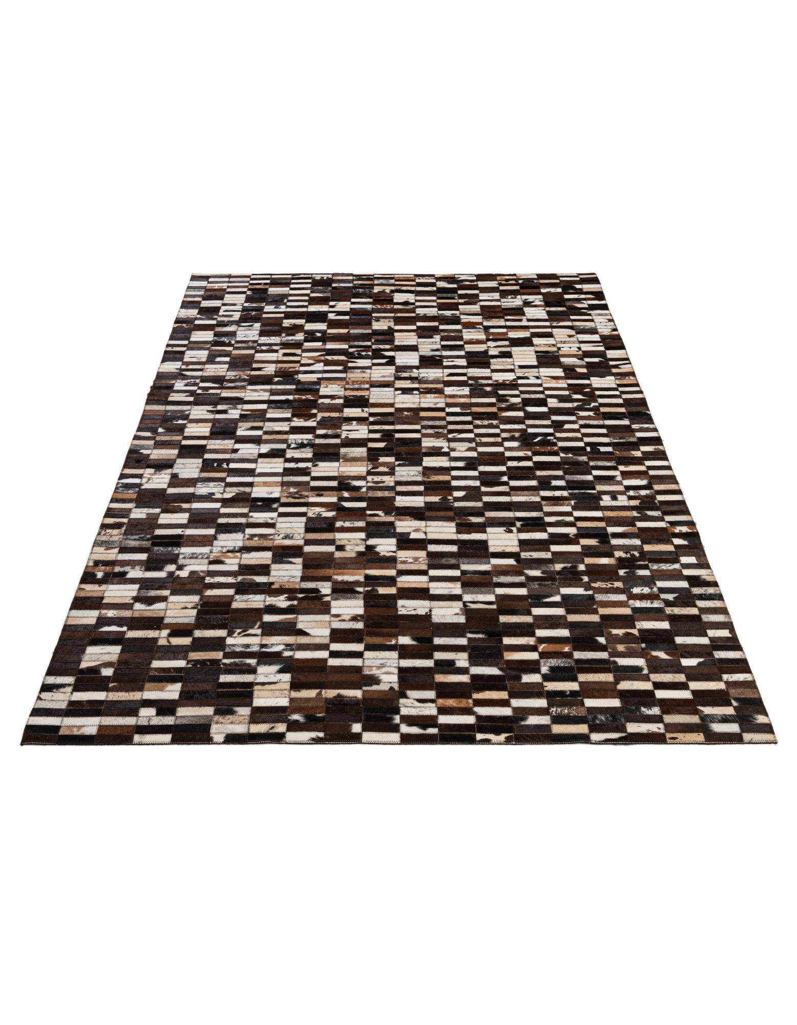 5' x 7' 11 Cowhide - Patchwork Rug