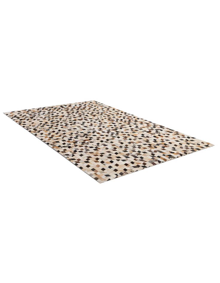 Detail image of 5' x 7' 11 Cowhide - Patchwork Rug