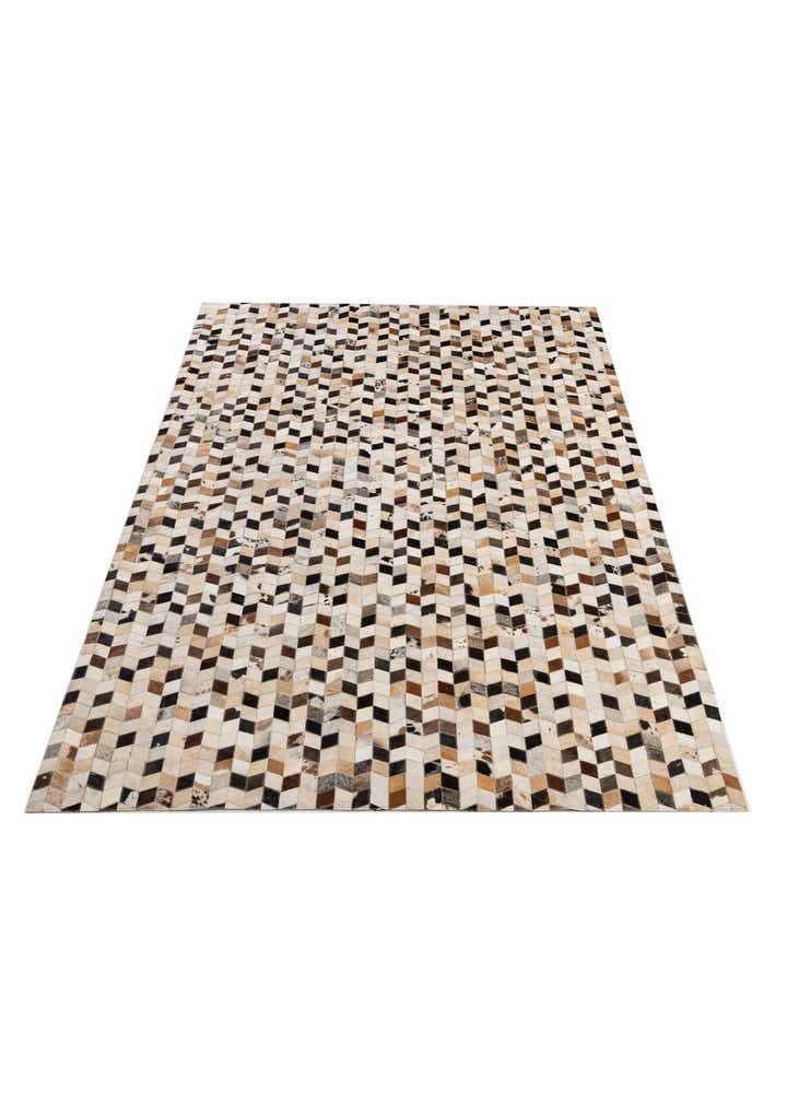 5' x 7' 11 Cowhide - Patchwork Rug