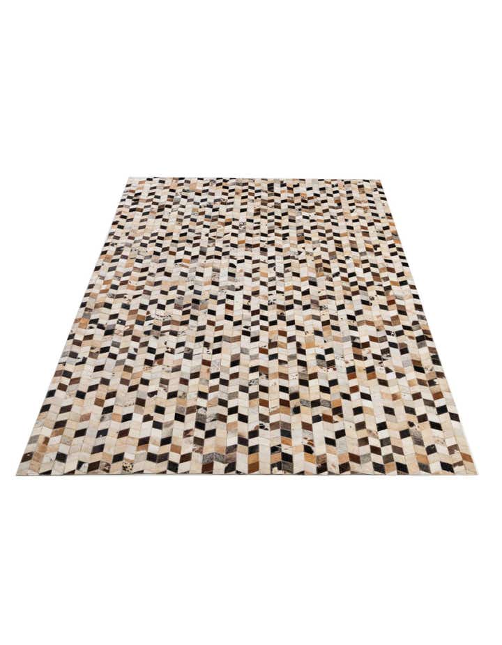 5' x 7' 11 Cowhide - Patchwork Rug