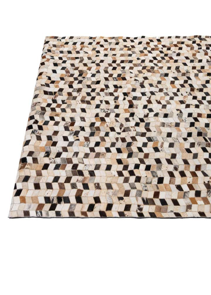 5' x 7' 11 Cowhide - Patchwork Rug