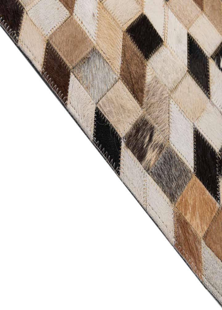 5' x 7' 11 Cowhide - Patchwork Rug