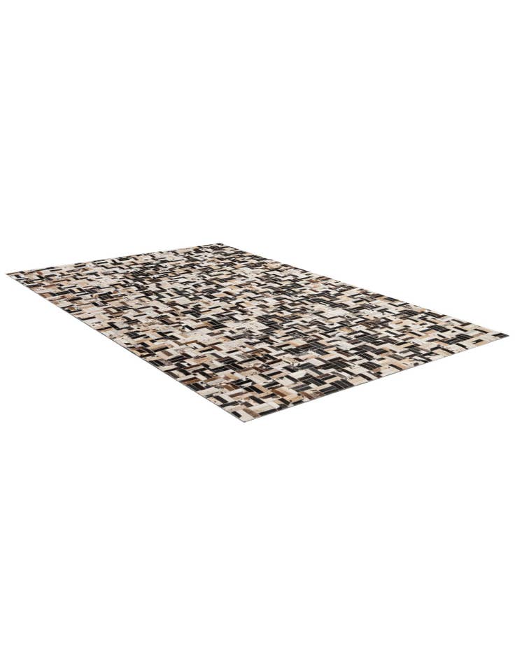 Detail image of 5' x 7' 11 Cowhide - Patchwork Rug