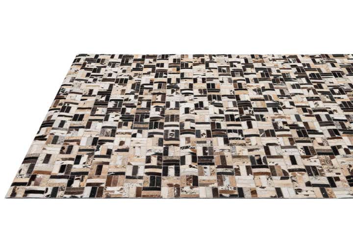 5' x 7' 11 Cowhide - Patchwork Rug