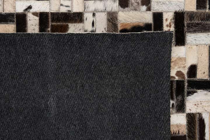5' x 7' 11 Cowhide - Patchwork Rug