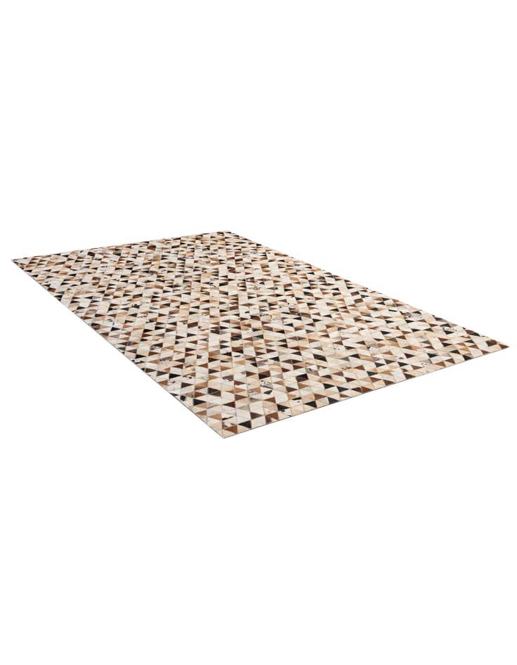 Detail image of 5' x 8' Cowhide - Patchwork Rug