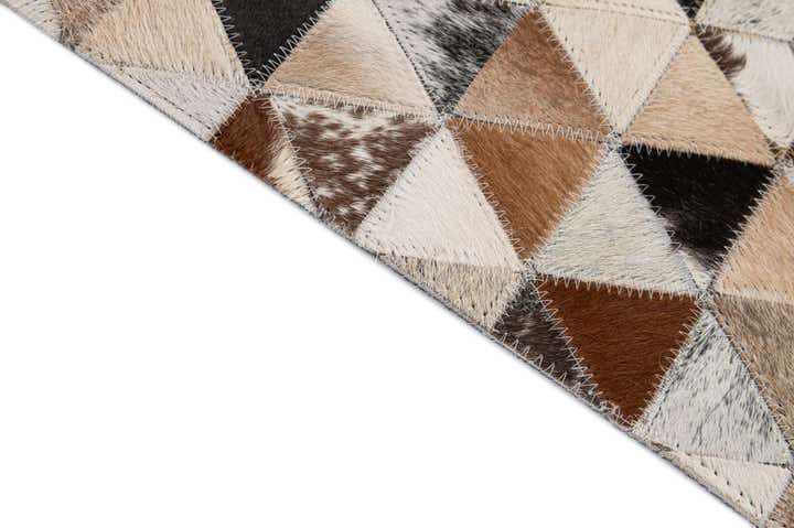 5' x 8' Cowhide - Patchwork Rug
