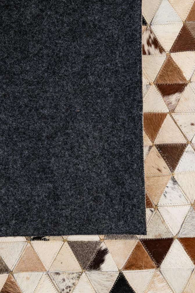 5' x 8' Cowhide - Patchwork Rug