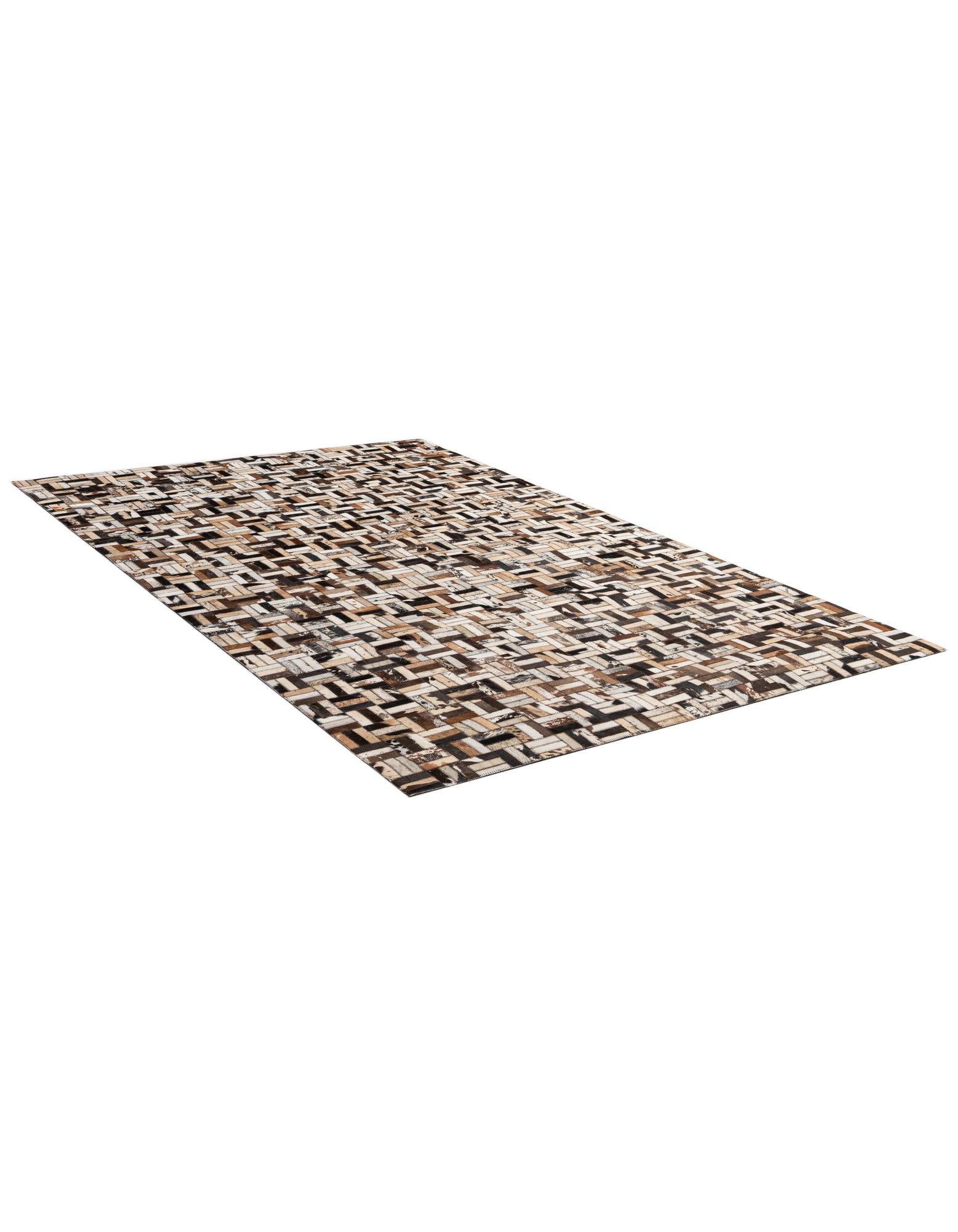 4' 11 x 7' 10 Cowhide - Patchwork Rug