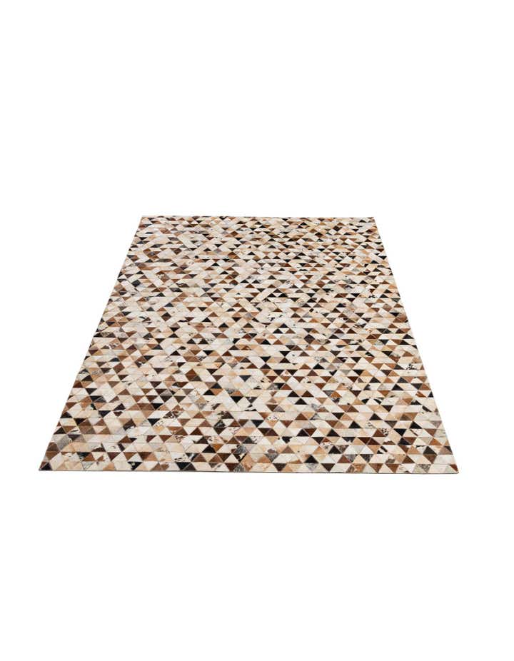 5' 1 x 7' 11 Cowhide - Patchwork Rug
