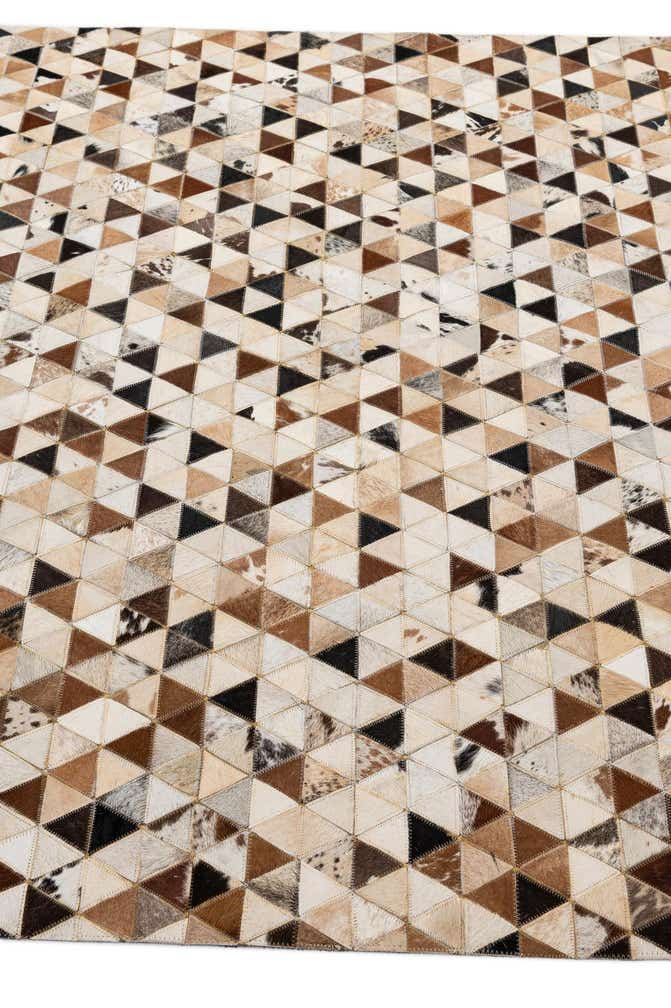 5' 1 x 7' 11 Cowhide - Patchwork Rug