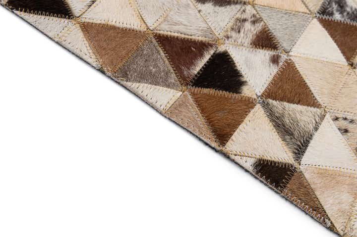 5' 1 x 7' 11 Cowhide - Patchwork Rug