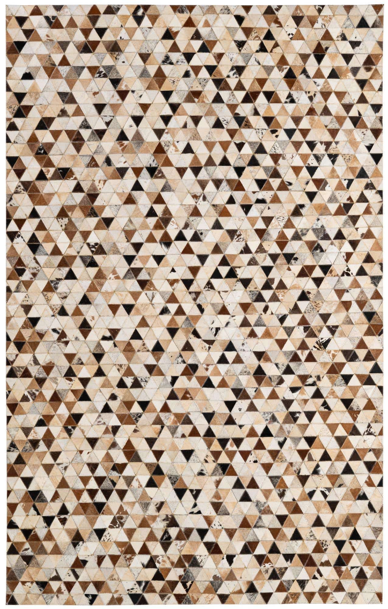 5' 1 x 7' 11 Cowhide - Patchwork Rug