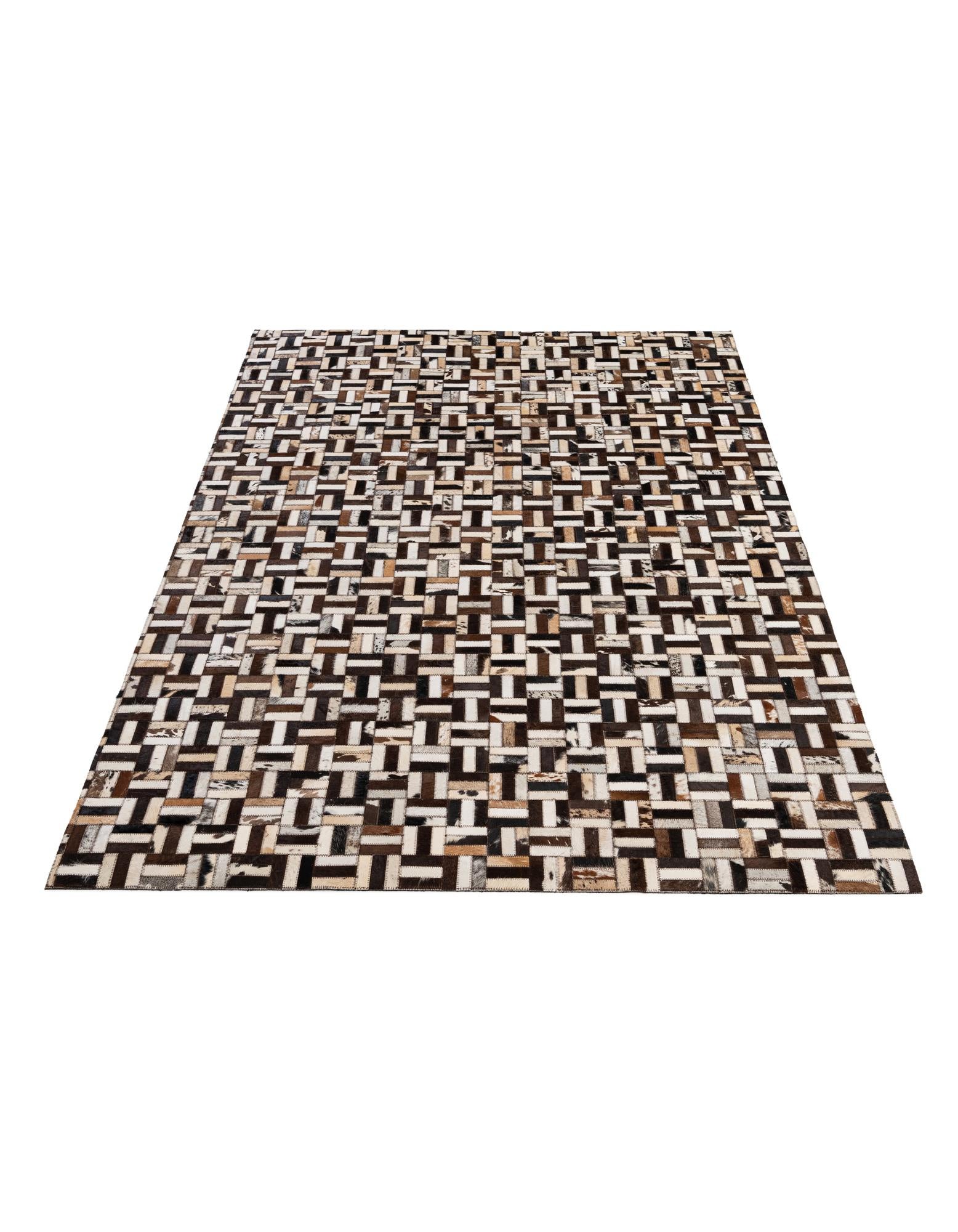 5' 2 x 7' 11 Cowhide - Patchwork Rug