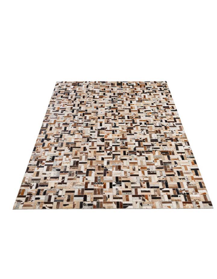 5' x 7' 11 Cowhide - Patchwork Rug