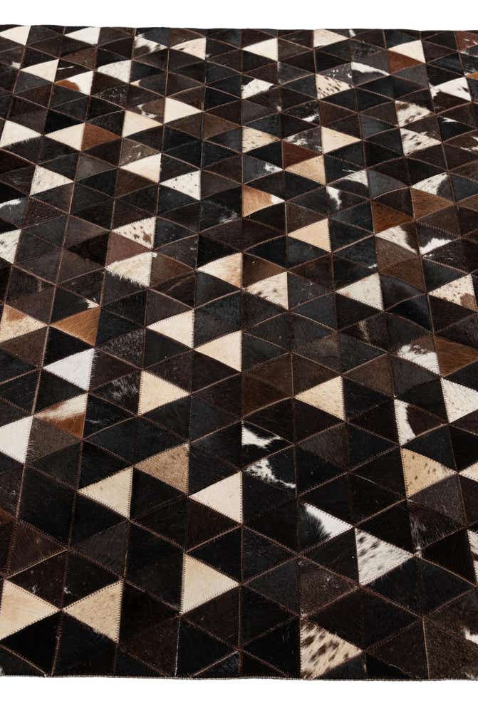 5' 1 x 7' 11 Cowhide - Patchwork Rug