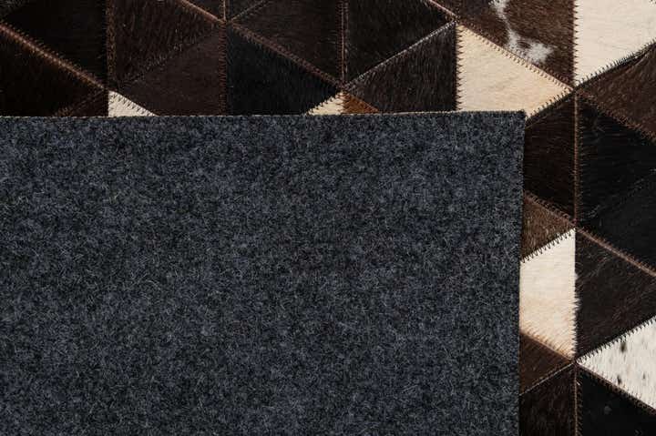 5' 1 x 7' 11 Cowhide - Patchwork Rug