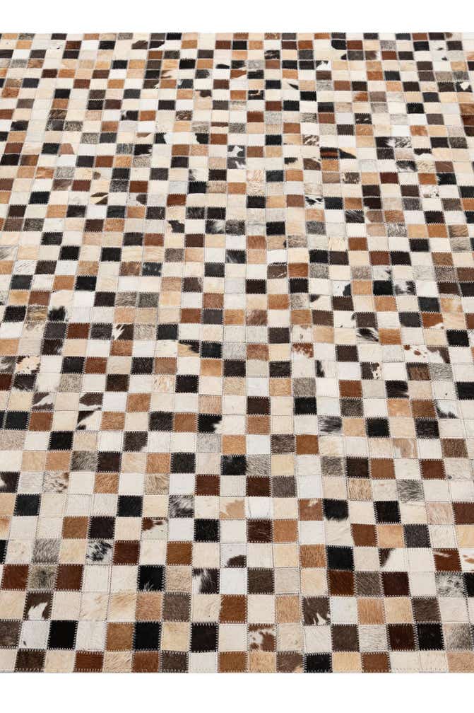 5' x 7' 11 Cowhide - Patchwork Rug