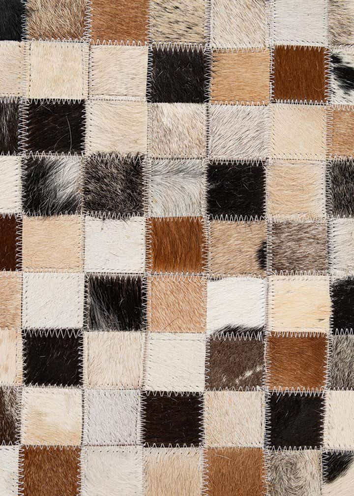 5' x 7' 11 Cowhide - Patchwork Rug