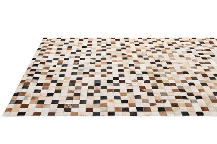 5' 1 x 7' 11 Cowhide - Patchwork Rug