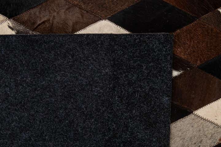 5' 10 x 8' Cowhide - Patchwork Rug