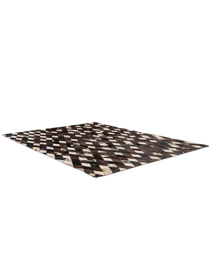 5' 9 x 8' 1 Cowhide - Patchwork Rug