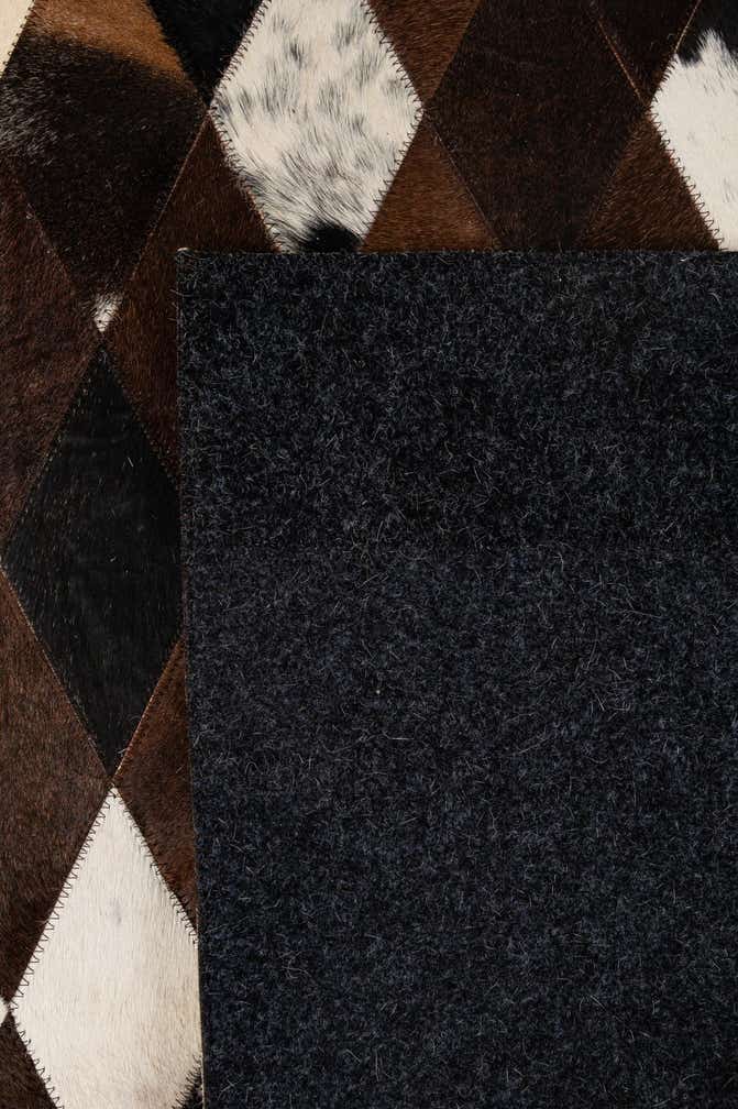 5' 9 x 8' 1 Cowhide - Patchwork Rug