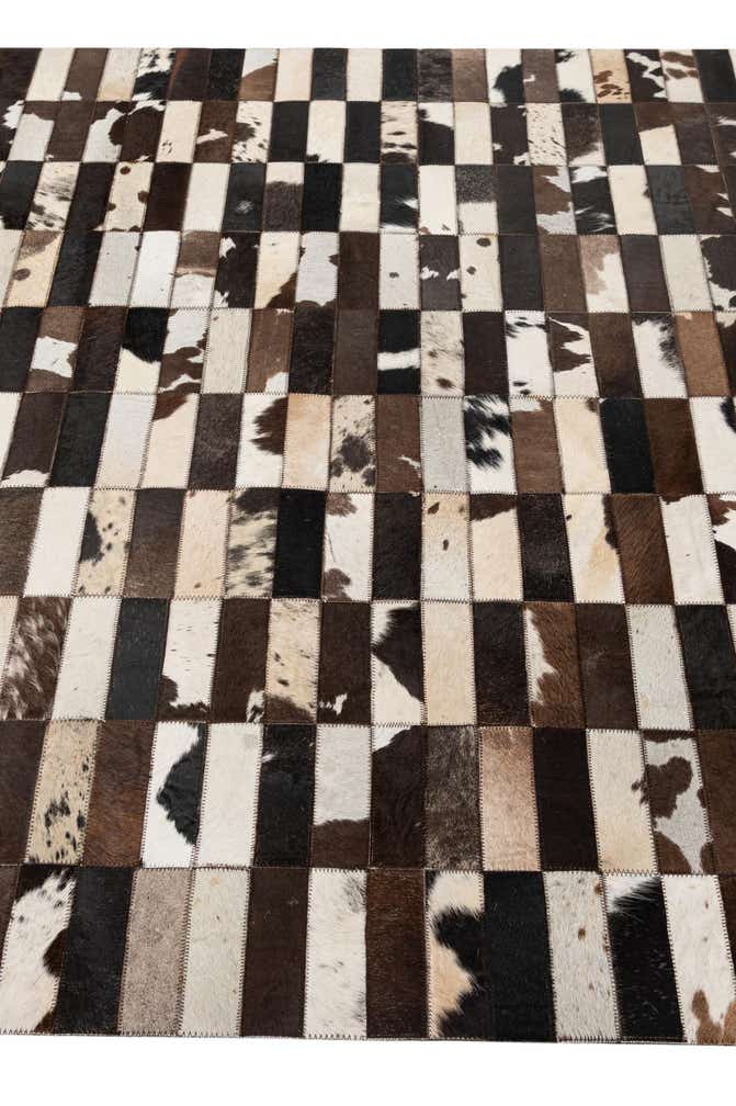 5' x 7' 11 Cowhide - Patchwork Rug