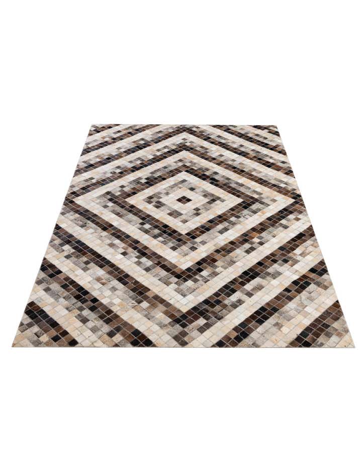5' x 8' Cowhide - Patchwork Rug