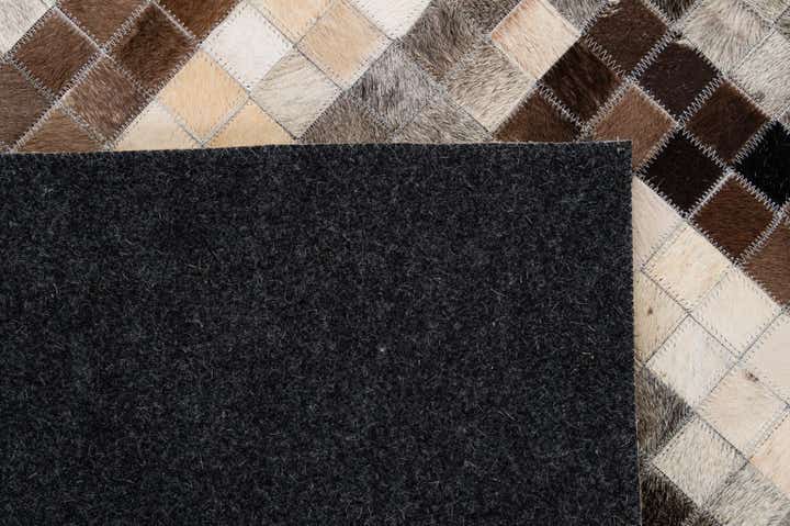 5' x 8' Cowhide - Patchwork Rug