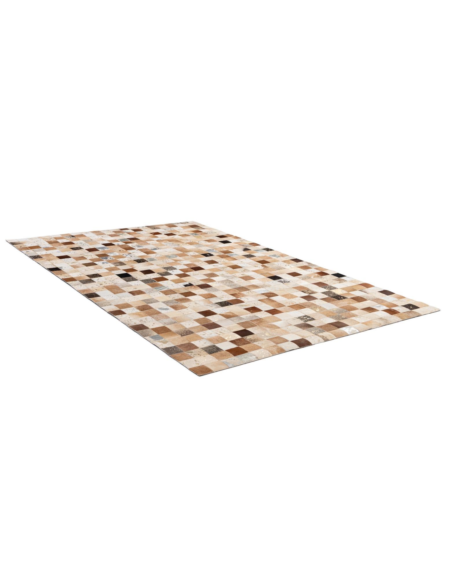 5' 1 x 8' Cowhide - Patchwork Rug