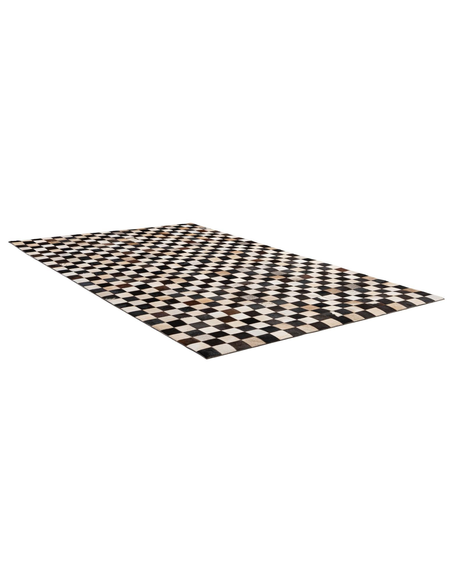 4' 11 x 8' 1 Cowhide - Patchwork Rug