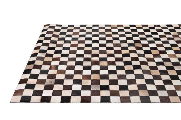 5' x 8' 1 Cowhide - Patchwork Rug