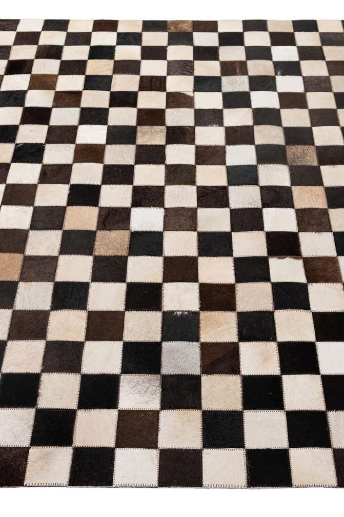 5' x 8' 1 Cowhide - Patchwork Rug