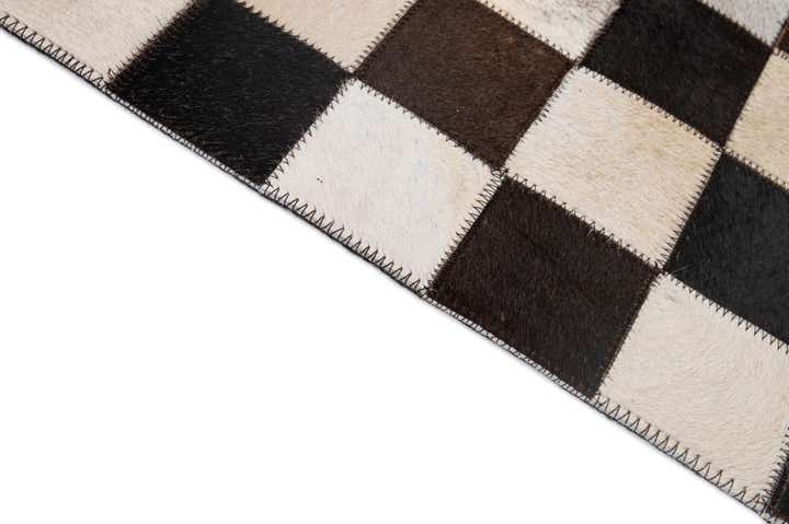 5' x 8' 1 Cowhide - Patchwork Rug