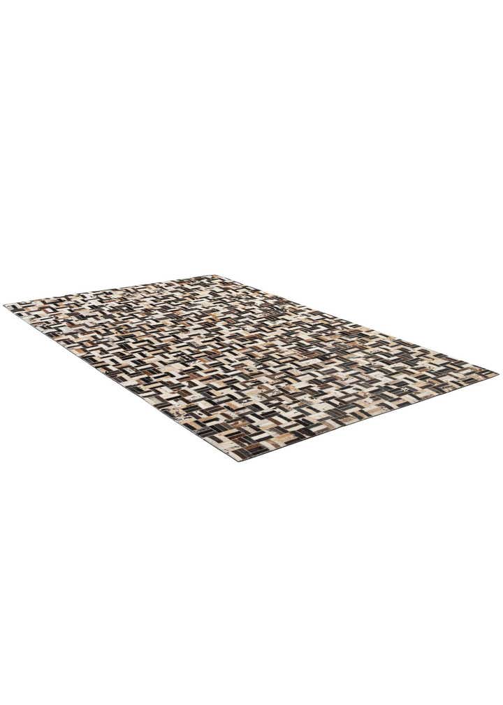 5' x 7' 11 Cowhide - Patchwork Rug