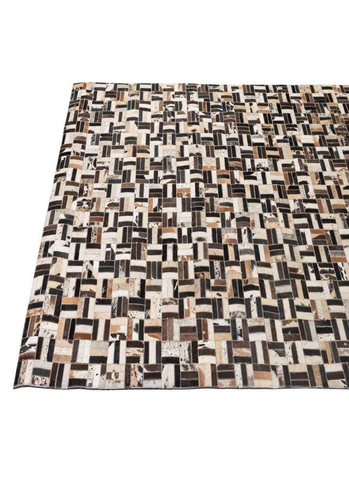 5' x 7' 11 Cowhide - Patchwork Rug