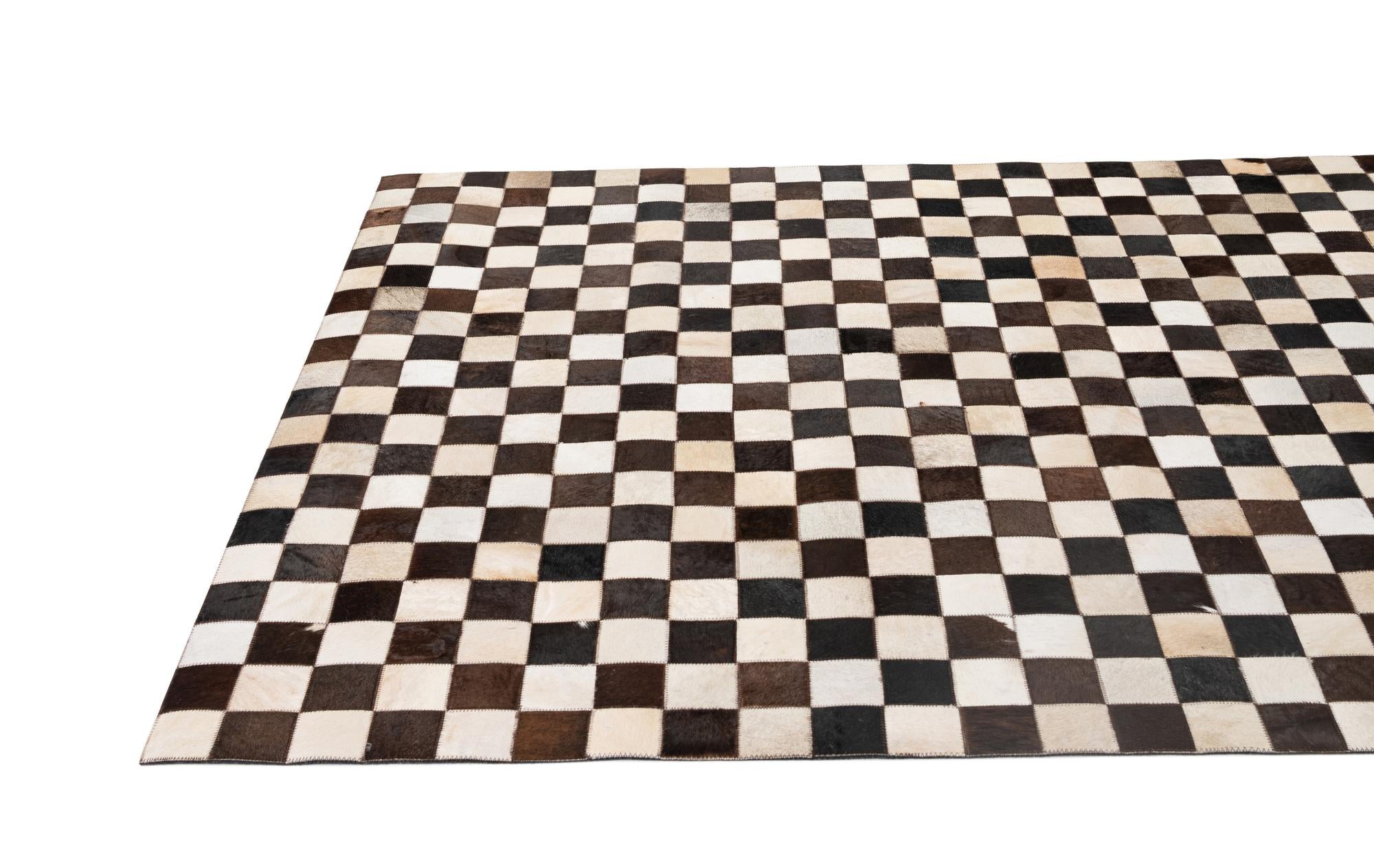 5' x 8' Cowhide - Patchwork Rug