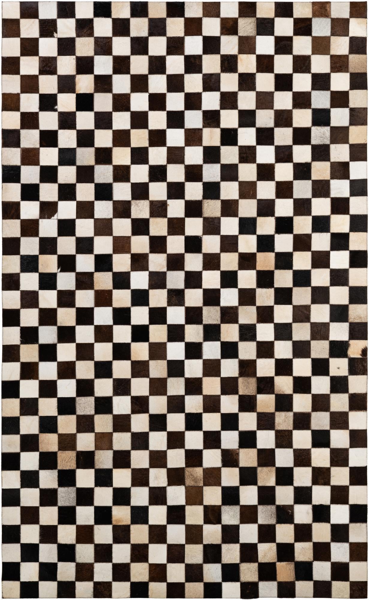 5' x 8' Cowhide - Patchwork Rug