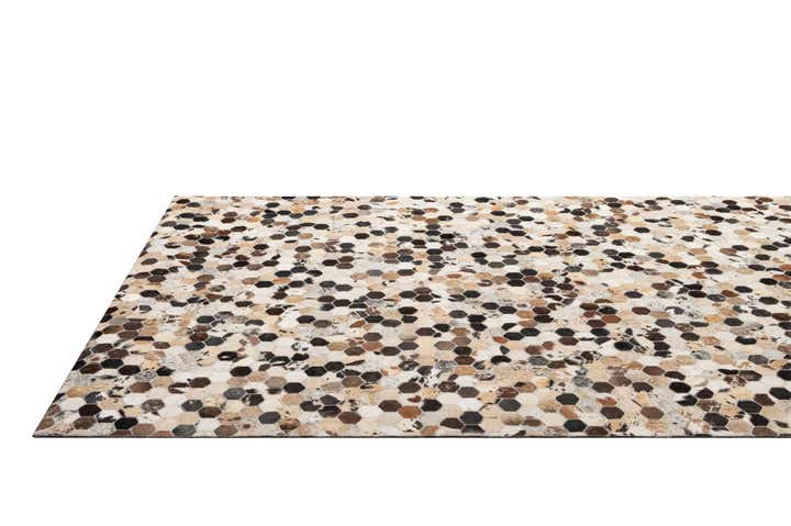 5' x 7' 10 Cowhide - Patchwork Rug