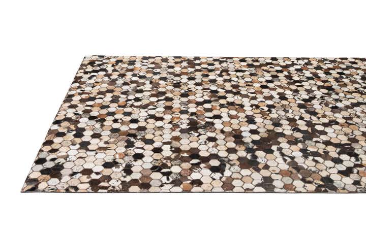 5' 1 x 7' 11 Cowhide - Patchwork Rug